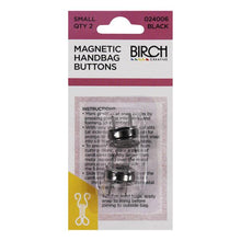 Birch Small Magnetic Handbag Buttons - 2 Pack - Multiple Colour Options Available