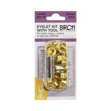 Birch Eyelet Kit & Tool- Multiple Colour Options Available