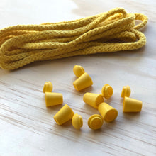 Cord & 6 Bell Stops Pack - Yellow