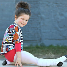 Cupcake Grunge Stripes