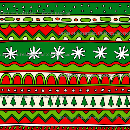 Christmas Pattern Stripes *Pre-Order