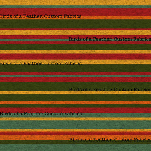 BOAF Printed Heathered Stripes - Festive *Pre-Order