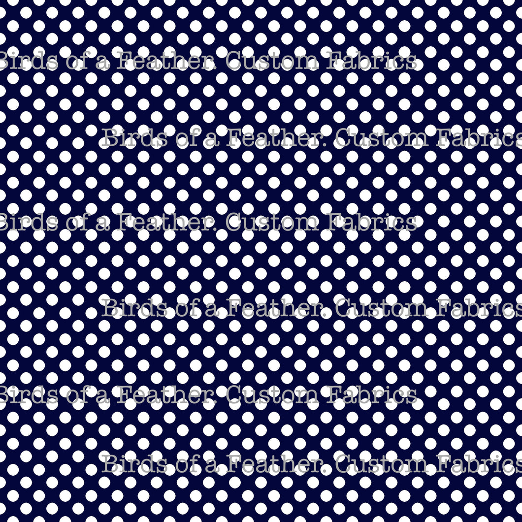 Be Cool, Be Polka Dot - Dark Blue