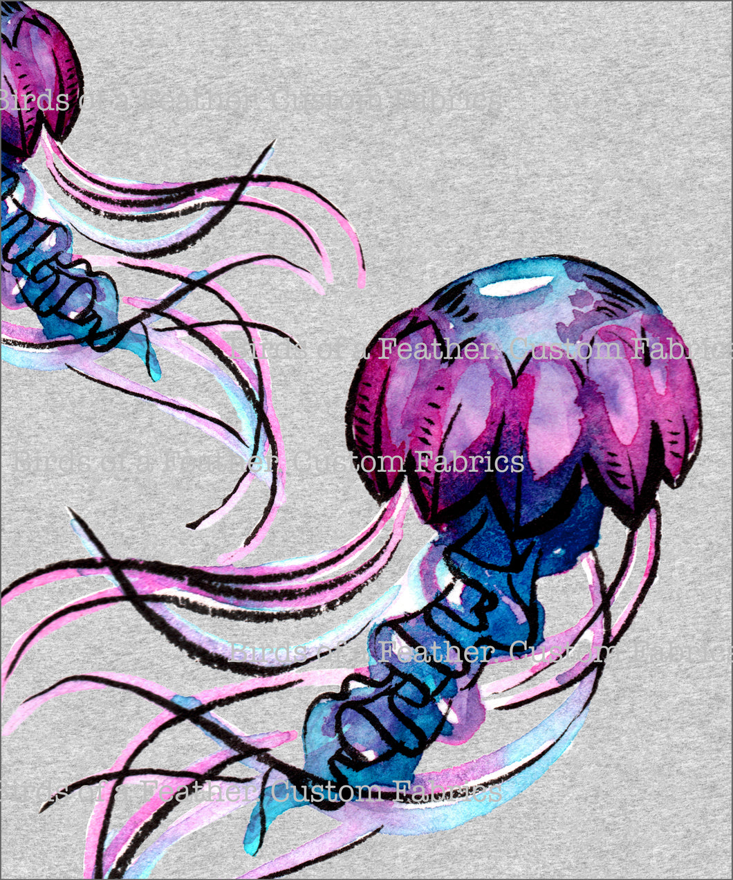 Jelly Fish - Jumbo Sea Creatures Panel *Pre-Order
