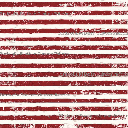 Vintage Red Stripes