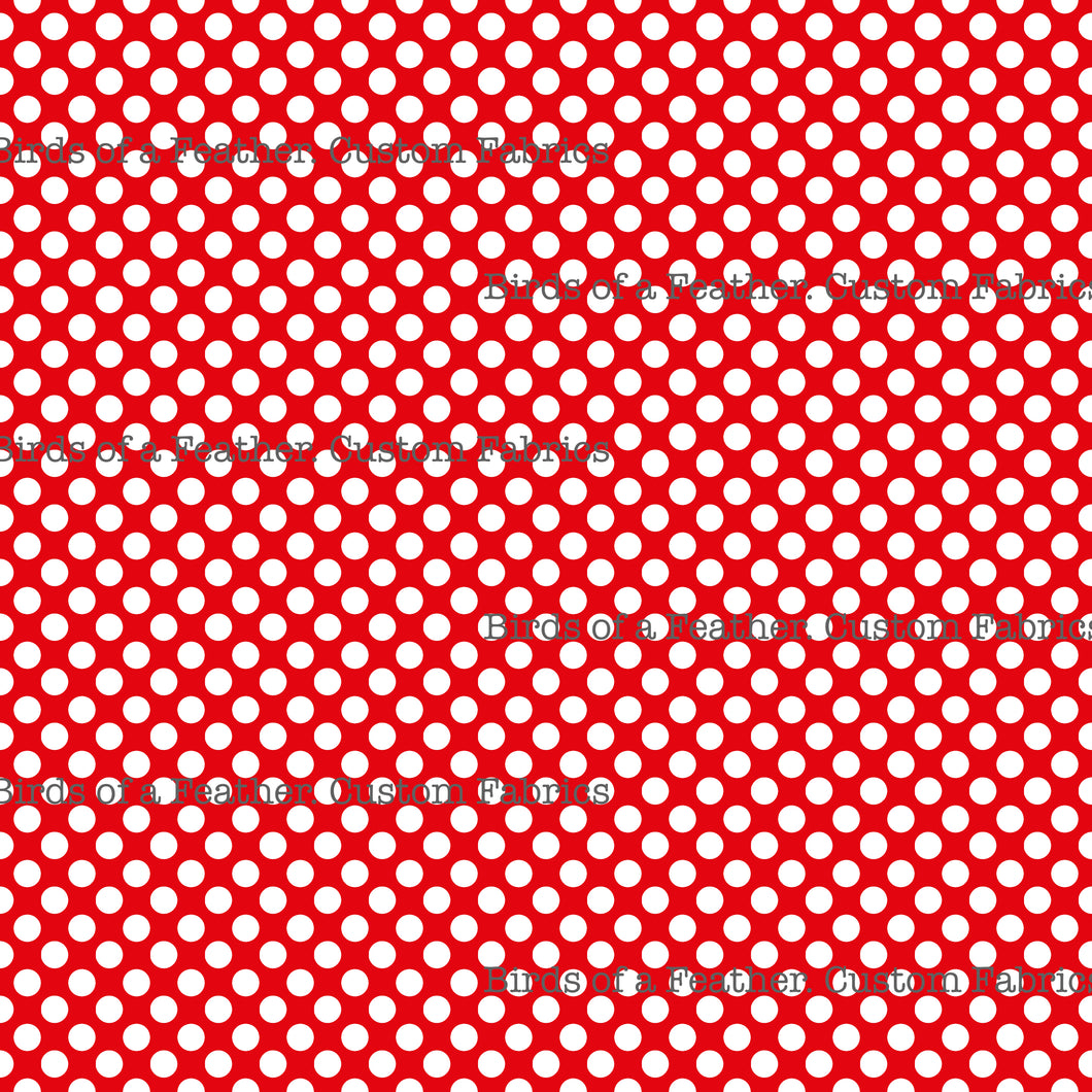Be Cool, Be Polka Dot - Red