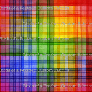 Rainbow Plaid